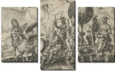 Картина Триумф мира, из цикла превратностей человеческих дел, плита 1