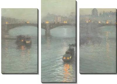 Картина Вечер на Сене