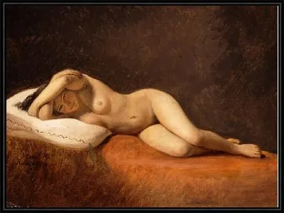 Картина Отдыхая модель