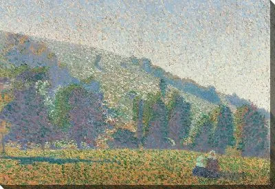 Картина Две бретонки на лугу 