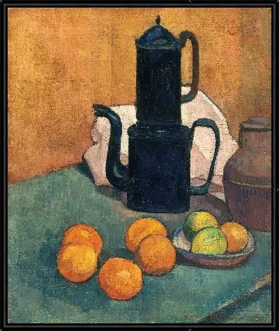 Картина Голубой кофейник 