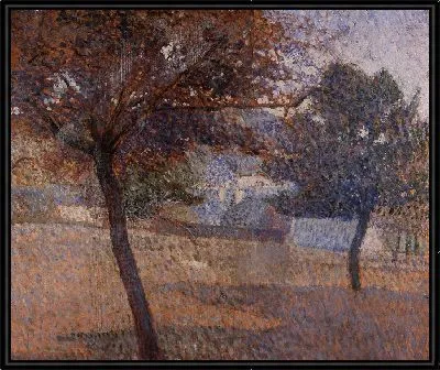 Август, фруктовый сад в Понт-Авен 