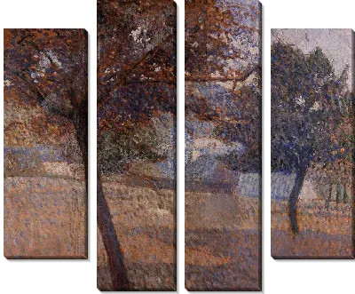 Август, фруктовый сад в Понт-Авен 