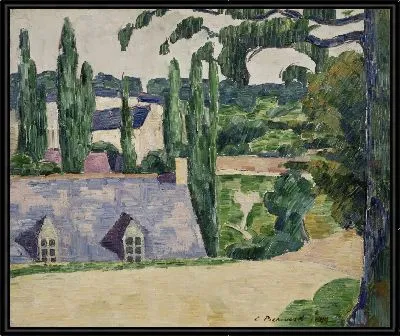 Пейзаж в Пон-Авен 