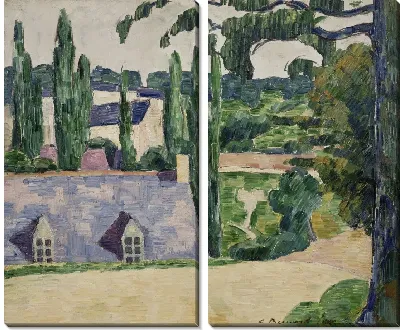 Пейзаж в Пон-Авен 