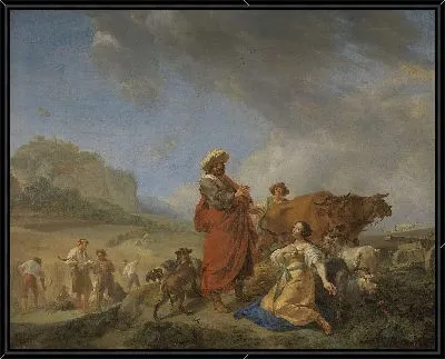 Руфь и Боас 