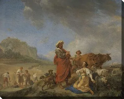 Руфь и Боас 