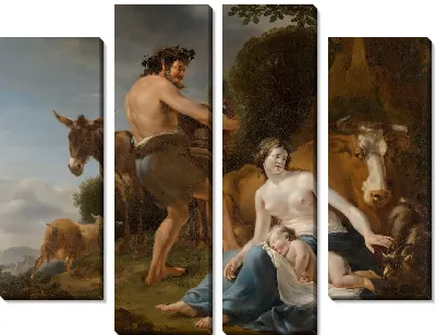 Картина Младенчество Зевса 