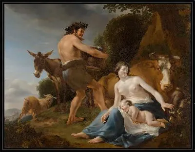 Картина Младенчество Зевса 