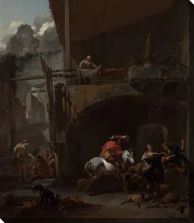 Картина Возвращение с охоты 