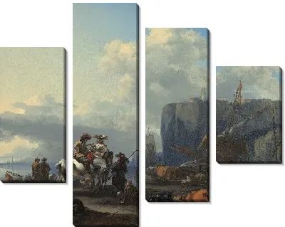 Вид на итальянский порт 