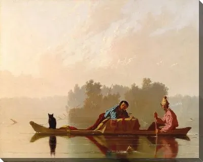 Торговцы мехом спускаются по Миссури