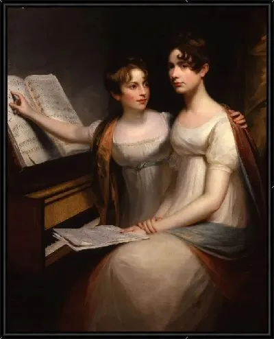 Картина Сестры, Мисс Энн и Августа Ковентри