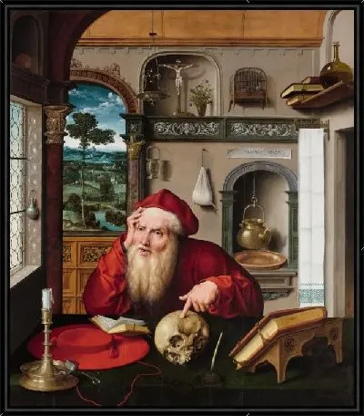 Святой Иероним в своем кабинете