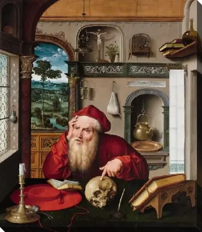 Святой Иероним в своем кабинете