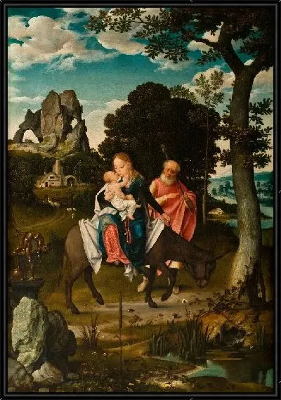 Картина Битва в Египте