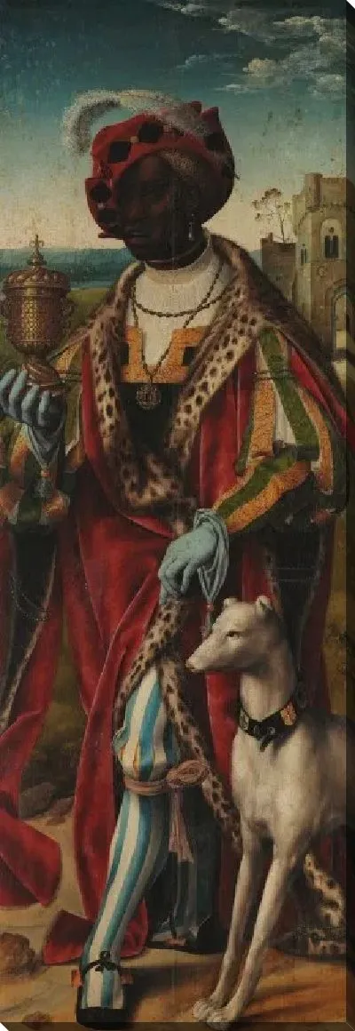 Картина Поклонение волхвов - правое крыло