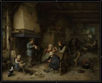 Крестьянский интерьер