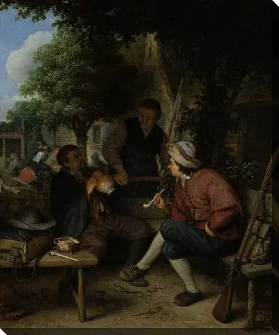 Картина Путешественники отдыхают