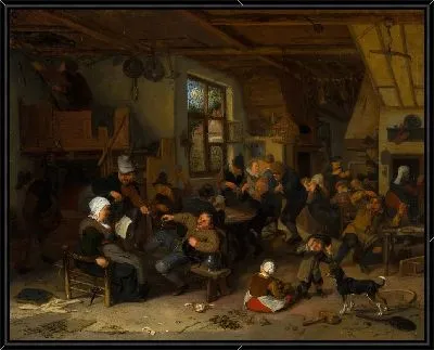 Картина Крестьянский трактир