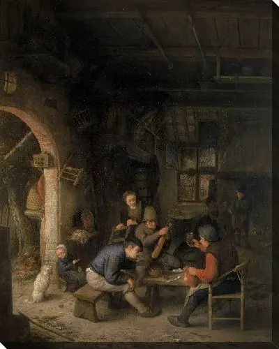 Картина Крестьяне в трактире