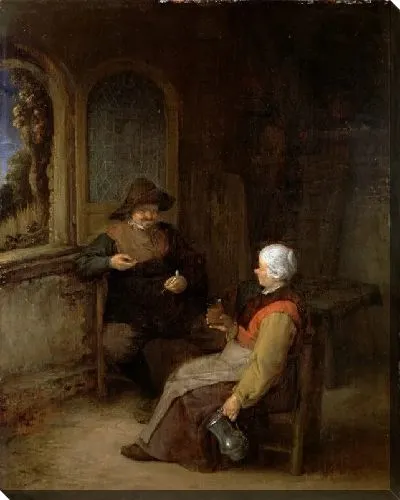 Картина Интерьер коттеджа