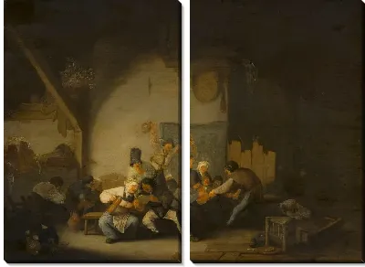 Картина Весёлые крестьяне