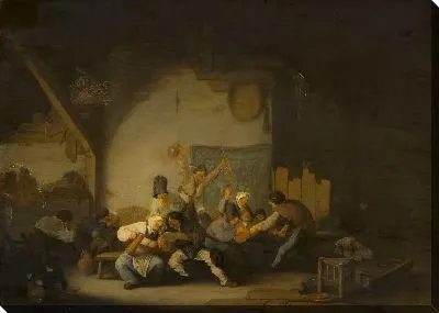 Картина Весёлые крестьяне