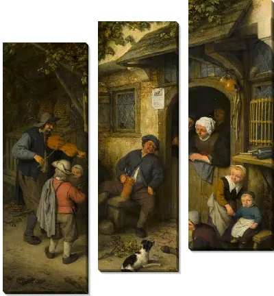 Картина скрипач