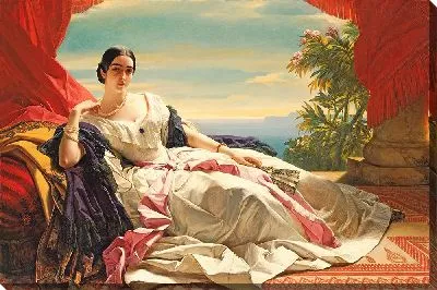 Портрет Леониллы, принцессы Сайн-Витгенштейн-Сайн