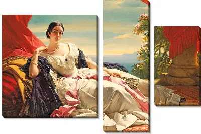 Портрет Леониллы, принцессы Сайн-Витгенштейн-Сайн