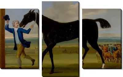 Красивый черный костюм герцога Ратленда