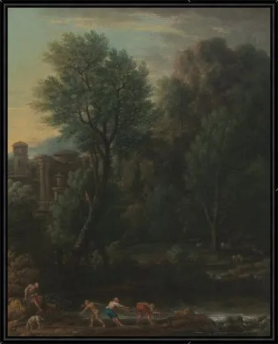 Картина классический пейзаж