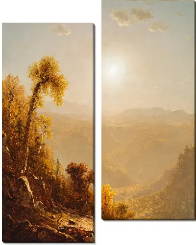 Картина Октябрь в горах Кэтскилл