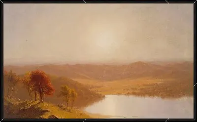 Вид с холмов Беркшира, недалеко от Питсфилда, штат Массачусетс