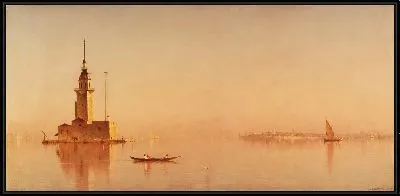 Картина Башня Леандра на Босфоре