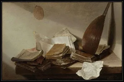Натюрморт с книгами