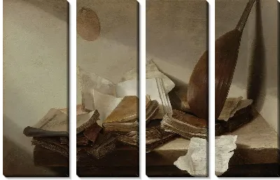 Натюрморт с книгами