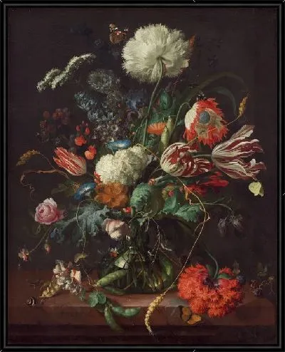 Картина Ваза с цветами №27