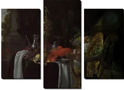 Картина Натюрморт: банкетная сцена