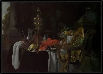 Натюрморт: банкетная сцена