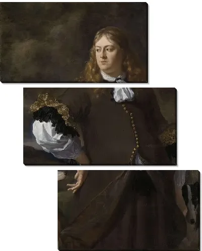 Картина Джоан Рейнст (1636-95), Лорд Дракенштейна и Вуурше, капитан Амстердамской милиции в 1672 году