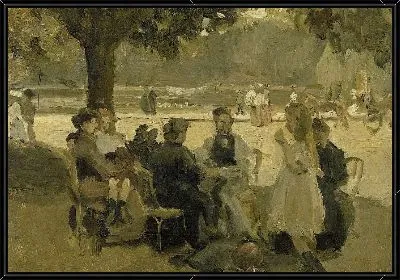 В Буа-де-Булонь под Парижем