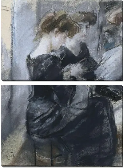 Картина Портнихи в ателье