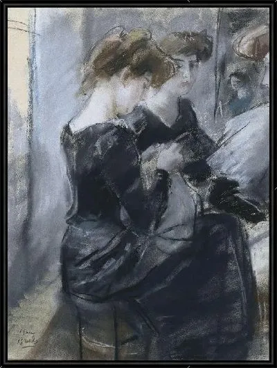 Картина Портнихи в ателье