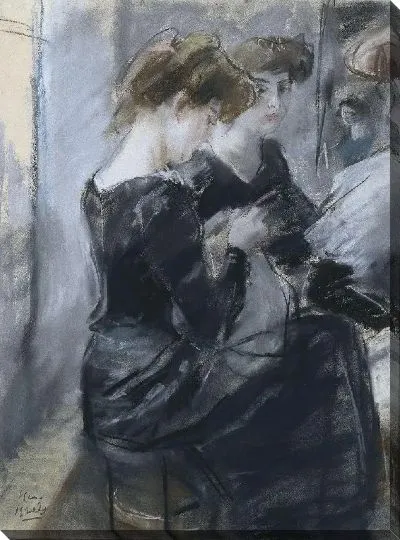 Картина Портнихи в ателье