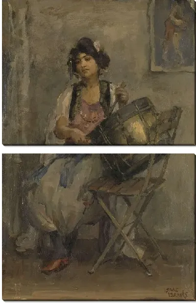 Картина Леди Барабанщик