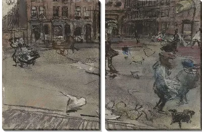 Картина Порыв ветра