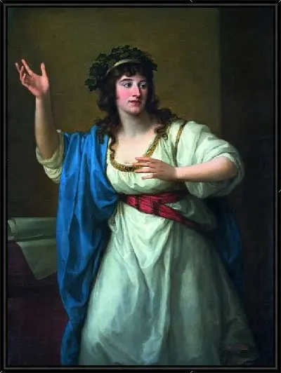 Картина Портрет импровизированной Виртуозки Терезы Бандеттини-Ландуччи из Лукки