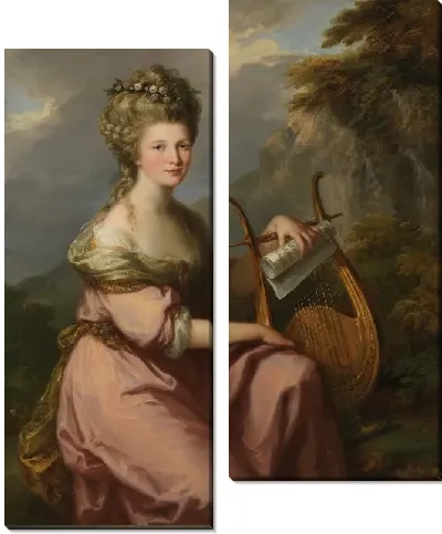 Картина Портрет Сары Харроп (Миссис Бейтс) как музы